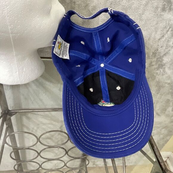 Masters Hat Cap Strap Back Blue Golf Augusta National American Needle OS - Picture 9 of 9